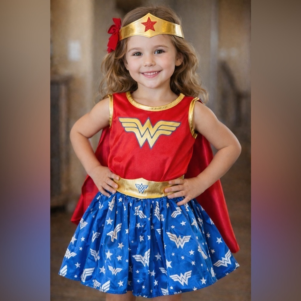 Rubie's Red and Blue Superhero Costume for Kids